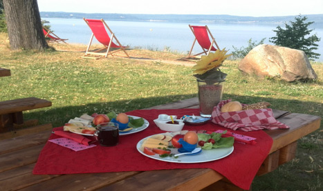 Frühstücken zum Berzdorfer See